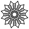 Creative Expressions Mask Chevron Mandala
