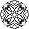 Creative Expressions Mask Dahlia Mandala