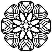 Creative Expressions Mask Dahlia Mandala
