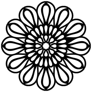 Creative Expressions Mask Petal Mandala