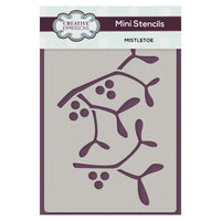 Creative Expressions Mini Stencil Mistletoe