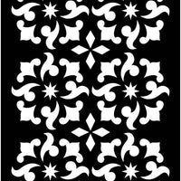 Creative Expressions Mini Stencil Swirly Motif