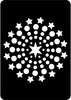 Creative Expressions Mini Stencil Shooting Stars
