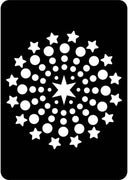 Creative Expressions Mini Stencil Shooting Stars