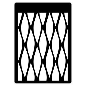 Creative Expressions Mini Stencil Waves