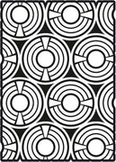 Creative Expressions A5 Stencil Geometric Circles