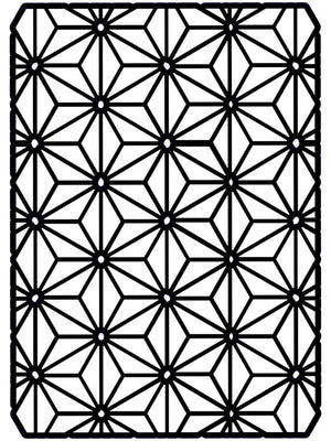 Creative Expressions Star Screen A5 Stencil