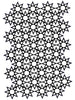 Creative Expressions Geometric Star A5 Stencil