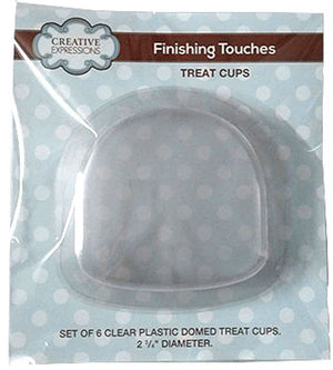 Domed Treat Cup pk 6