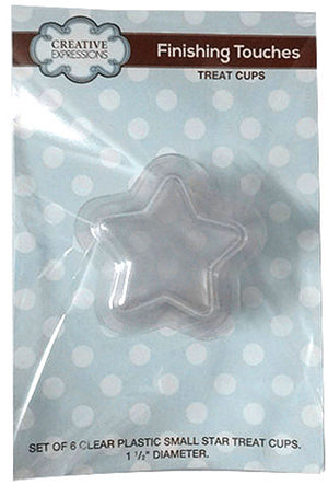 Small Star Treat Cup pk 6