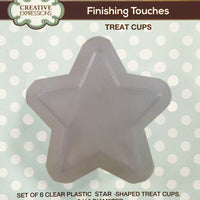 Star Shaped Treat Cups pk 6
