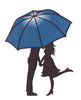 Frog's Whiskers Stamps - Umbrella Kisses