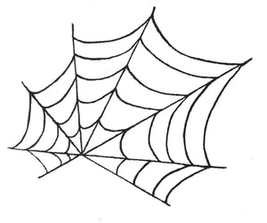 Frog's Whiskers Stamps - Spooky Spider Web
