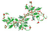 Frog's Whiskers Stamps - Holly Branch