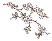 Frog's Whiskers Stamps - Apple Blossom Branch