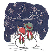 Frog's Whiskers Stamps - Winter Sky