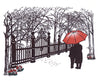 Frog's Whiskers Stamps - Walking in the Rain