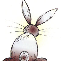 Frog's Whiskers Stamps - Easter Bunny