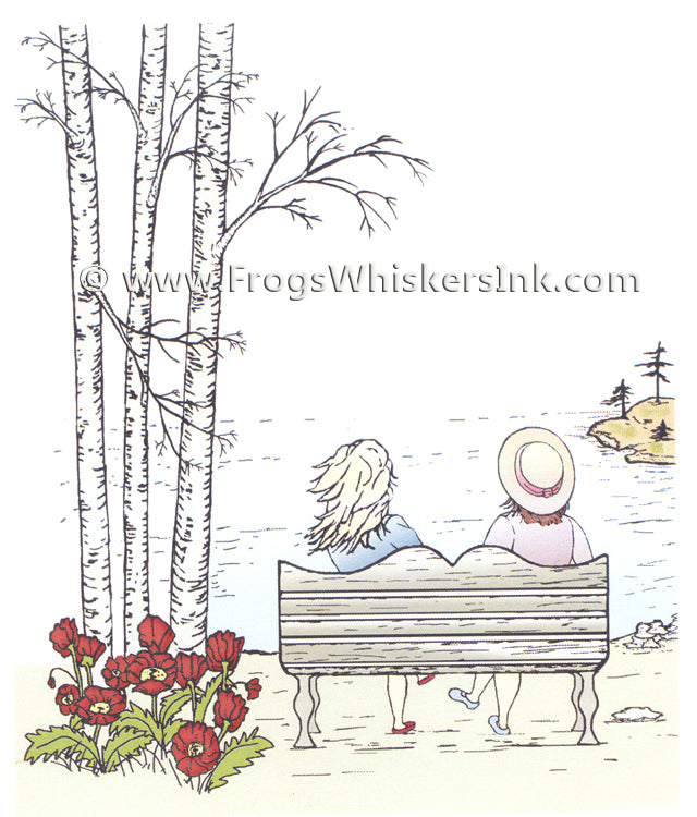 Frog's Whiskers Stamps - By the Lake