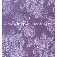 Frog's Whiskers Stamps - Brocade Background