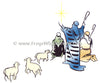 Frog's Whiskers Stamps - Shepherds Watching