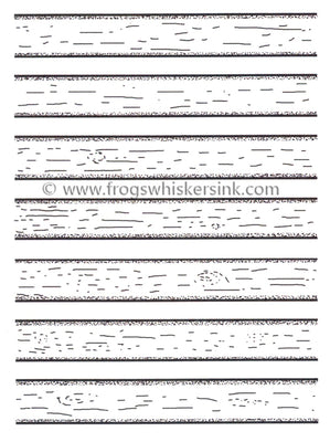 Frog's Whiskers Stamps - Board & Batten