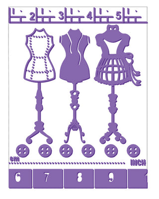 Embossing Folders - Measure Me Up - Who What Wear Collection