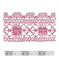 Couture Creations Peaceful Peonies Mini Stamp Lacey