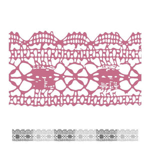Couture Creations Peaceful Peonies Mini Stamp Lacey