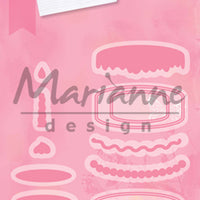 Marianne Design: Collectables Die Set - Birthday Cake