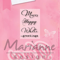 Marianne Design: Collectables Die & Stamp Set - Eline's Xmas