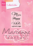Marianne Design: Collectables Die & Stamp Set - Eline's Xmas