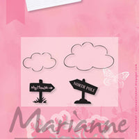 Marianne Design: Collectables Dies & Stamp Set - Eline's Santa