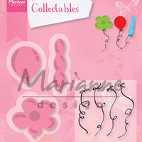 Marianne Design: Collectables Die & Stamp Set - Balloons