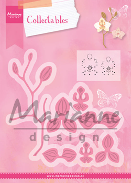 Marianne Design: Collectables Die & Stamp Set - Orchid