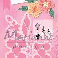 Marianne Design: Collectables Die & Stamp Set - Eline's Helleboras