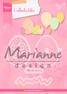 Marianne Design: Collectables - Easter Eggs/Balloons