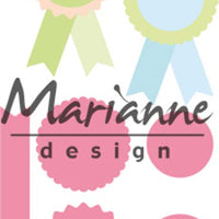 Marianne Design Collectables Rosettes & Labels