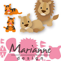 Marianne Design Collectables Eline's Lion/Tiger