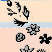 Marianne Design: Craftables Dies - Bouquet - 10 Pieces