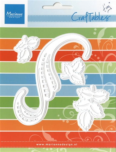 Marianne Design: Craftables Dies - Tiny's Swirl & Leaves 3