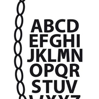 Marianne Design: Craftables Dies - Mini Alphabet & Garland