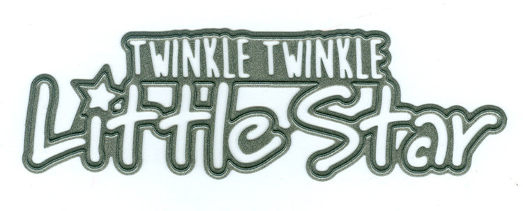 Marianne Design: Craftables Dies - Twinkle, Twinkle Little Star