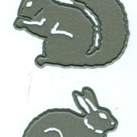 Marianne Design: Craftables Dies - Tiny's Animals - Squirrel & Rabbit