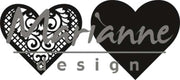 Marianne Design Craftables Lace heart