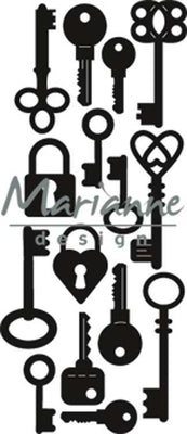 Marianne Design Craftables  Punch Die: Keys