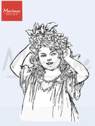 Clear Stamp - Marianne - Vintage - Lady