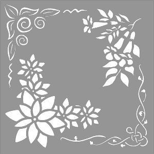 Creative Expressions Mask - Floral Elements