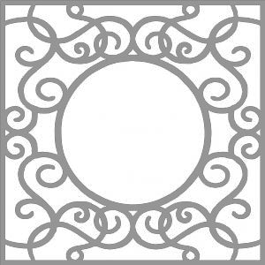 Creative Expressions Mask - Swirl Frame