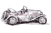 Nellie's Choice - Clear Stamp Men Things - Oldtimer Car